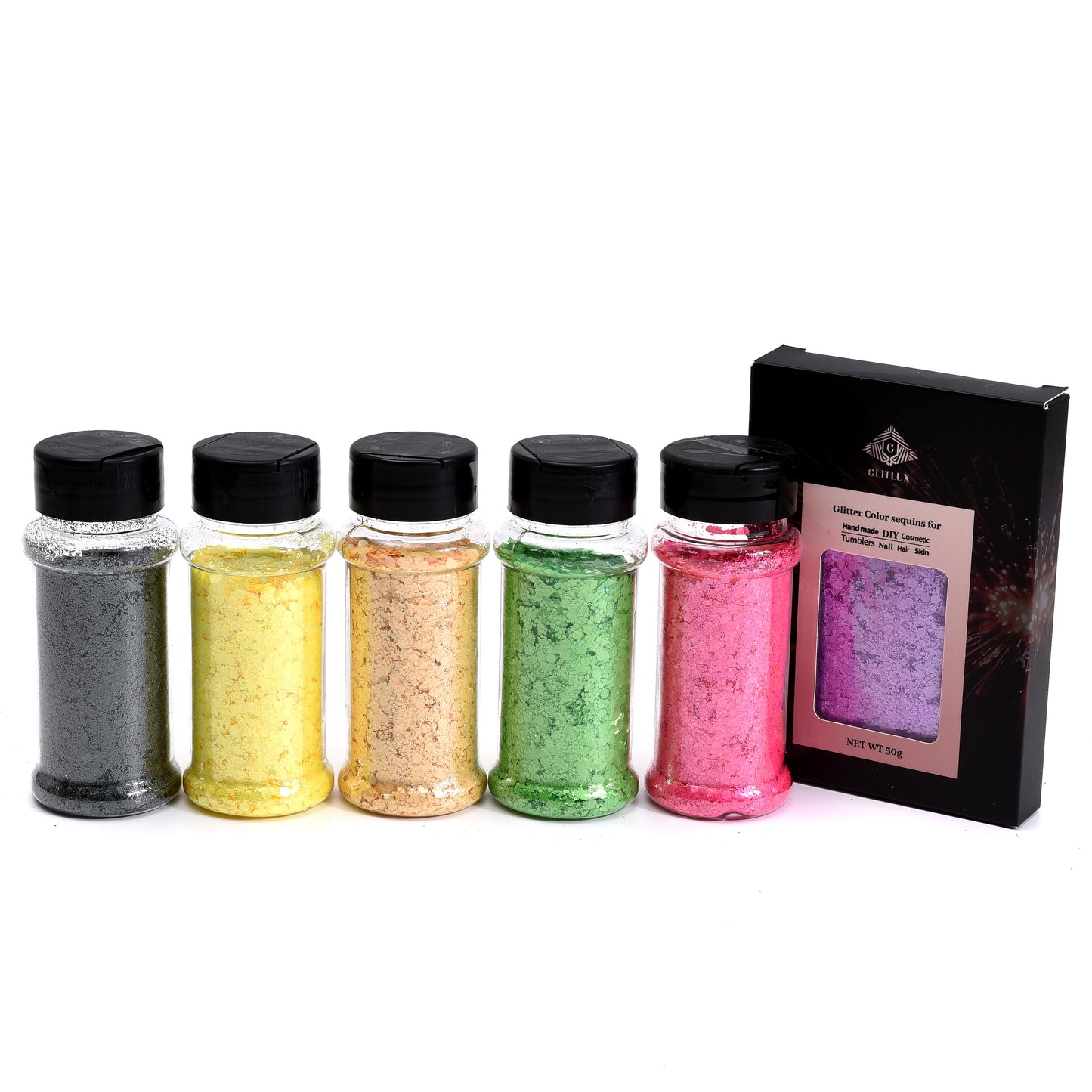 Macaron Series Chunky Glitter